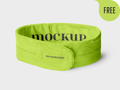 Cosmetic Headband – Free Mockup PSD cosmetic free freebie mockup mockups