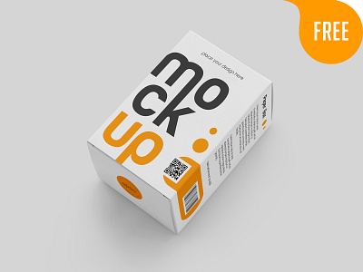 Free Paper Box Mockup free freebie mockup mockups