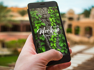 2 Free PSD Smartphone MockUps 4k android app free mockup outdoor product psd screen smartphone ui ux