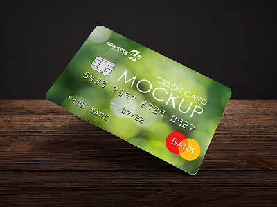 2 Free Credit Card MockUps in 4k 4k bank cash credit card free mastercard mockup money plastic product psd visa
