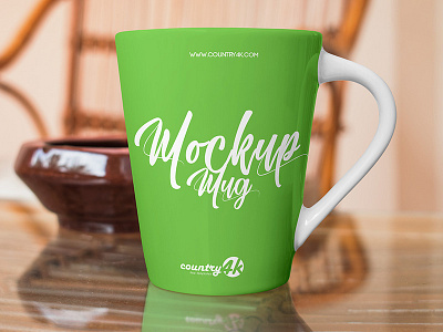 Free Mug PSD MockUp in 4k ashtray coffee cup drink free free mockup logo mockup mug psd table tea