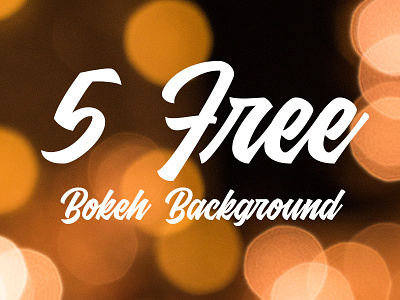 5 Free Bokeh Background Wallpapers