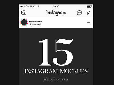 15 Premium and Free Instagram PSD MockUps ads free freebie igtv instagram mockup mockups product psd story ui ux