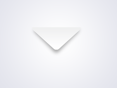 Ultra minimal mail icon