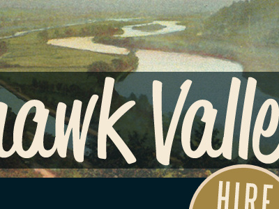 Awk Valle header postcard river