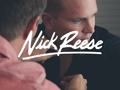 Nick Reese Final branding brave people custom type hand drawn hand made identity lettering logo photography popular type typography