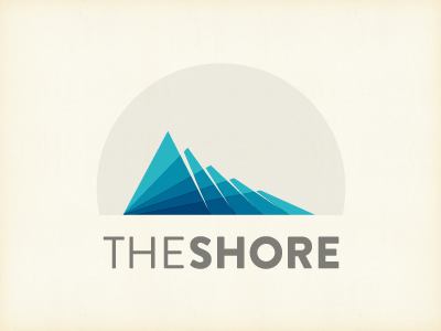 The Shore Identity identity logo texture the shore waves
