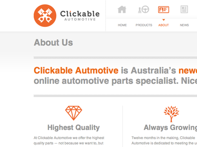 Clickable Automotive Web