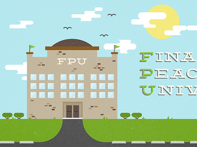 FPU bright color financial peace university illustration lifepoint church texture