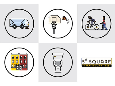 Icons for 5th Square