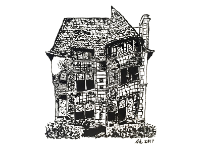 William Livingstone House aka "Slumpy" Illustration