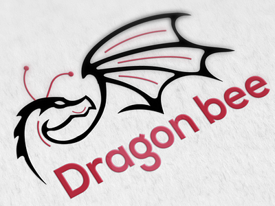 Dragon be logo design