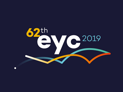 Logo EYC2019 graphic design logo table tennis