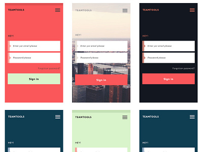 TeamTools - UI SET app design ui ux web