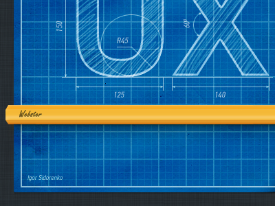 Bluprint blueprint icon pencil ux