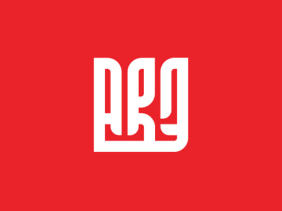 ARZ branding design digital lettering logo logotype vector