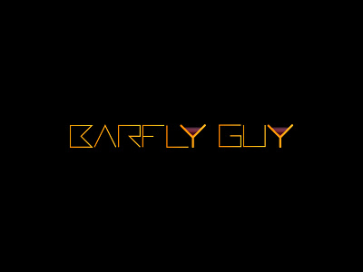 Barfly Guy Logo barfly guy logo branding creativity design elegant graphic design illustration illustrator logo logo design perfect unique design