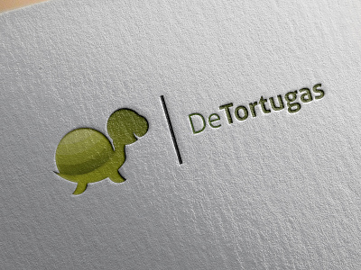 DeTortugas Logo animal branding creative design creativity design elegant graphic design icon illustration illustrator logo logo design turtle ui ux vector