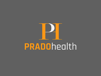 PRADO HEALTH Logo Design