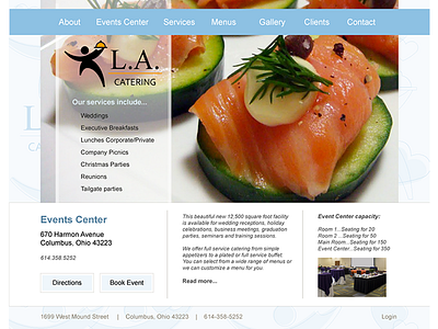 Catering Website