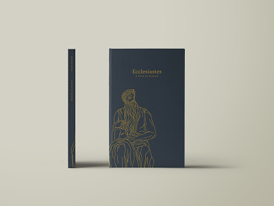 Ecclesiastes - Redesign bible bible design bible study biblical book book cover cover design ecclesiastes illustration illustrator lineart linework vector