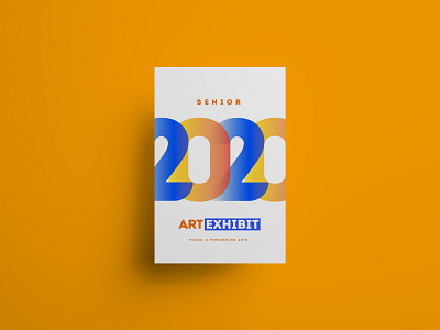 2020 Art Exhibit Branding 2020 artshow branding color design event exhibit illustration illustrator senior vector