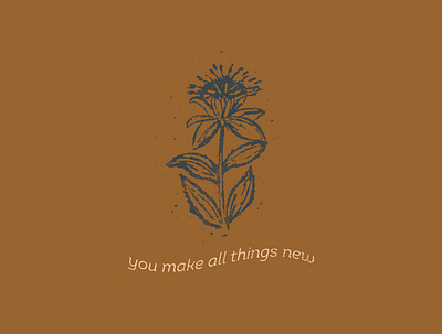 New Things color design flower grow illustration illustrator plant vector verse