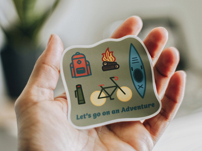 Adventure sticker