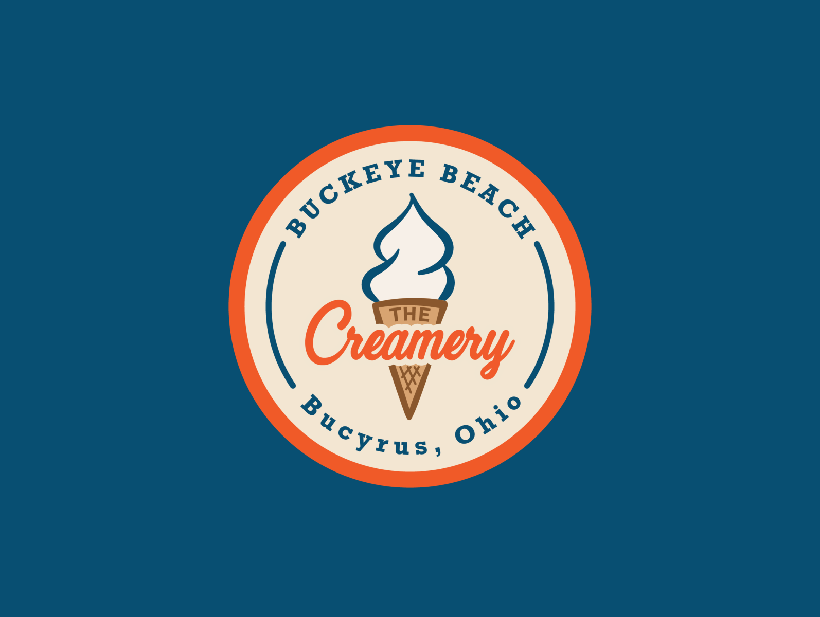 The Creamery Logo by David Garcia on Dribbble