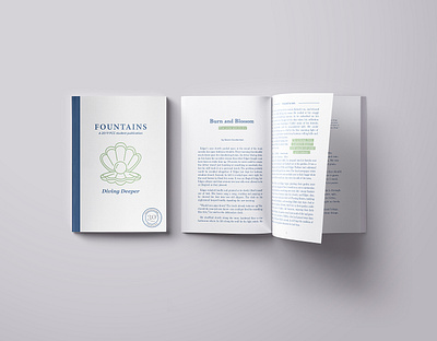 Magazine Mockup Presentation pub 2 book cover illustration illustrator indesign layout pearl shell