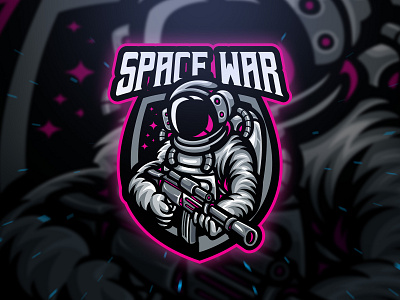 Space War Sport And Esport Logo by anwar spartan on Dribbble