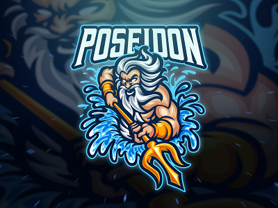 Elements Poseidon Sport And Esport Logo