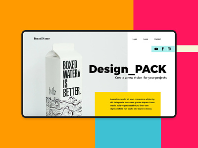 Web Header design branding creativity custom design download editable free freebie freelance template