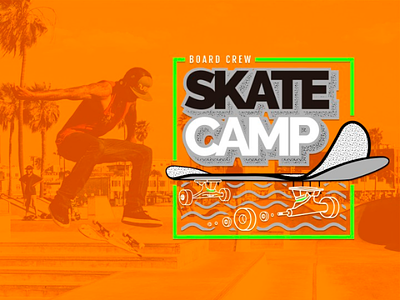 Custom Logo | Skate Camp camp creativity custom design editable free logo service skate 商标