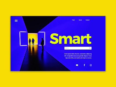 Smart header design Template