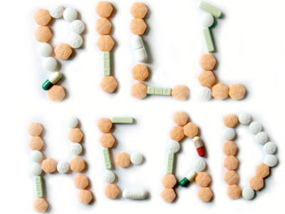 Pill Head lettering photo photograph web design website
