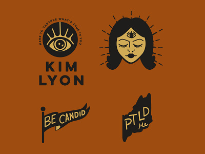 Kim Lyon Photography branding design eye eyelogo graphic illustration logo logodesign photography logo thirdyeye vector