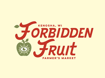 Forbidden Fruit Farmer's Market by Kate Libby on Dribbble