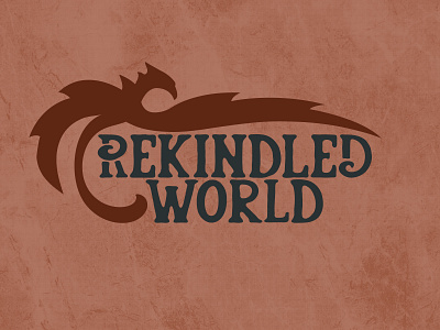 Rekindled World 4 bellingham branding cannabis feather illustration logo phoenix pnw typography washington
