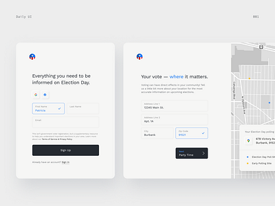Daily UI 001 — Sign Up