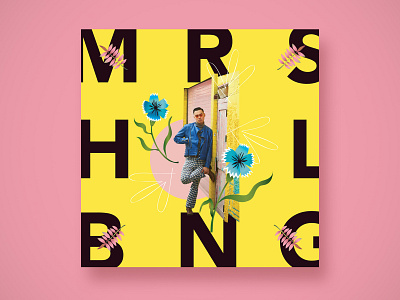 MRSHLL Album Cover Design