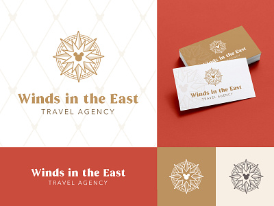 Disney Travel Agency - Branding - Winds in the East branding disney disney world logo mary poppins travel travel agency walt disney