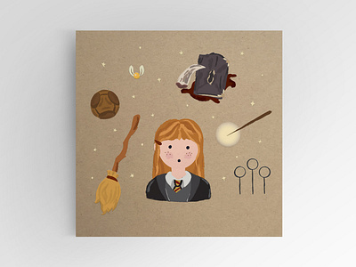 Ginny Weasley chamber of secrets harry harrypotter illustration potter wizard