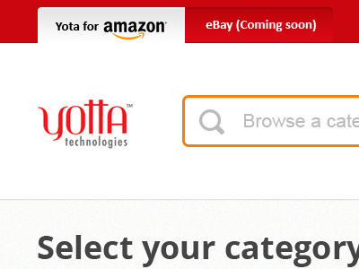 Yotta Homepage