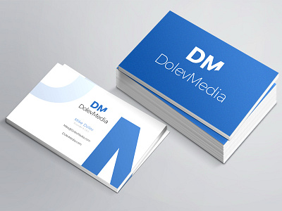 DolevMedia Card design branding designer graphics logo design