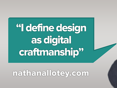 Nathan Allotey Quote blog branding design digital nathan allotey quote