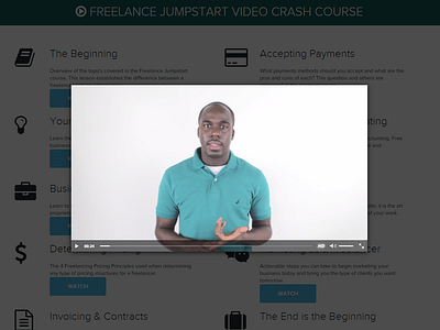 Resdesign Freelance Jumpstart Course Video