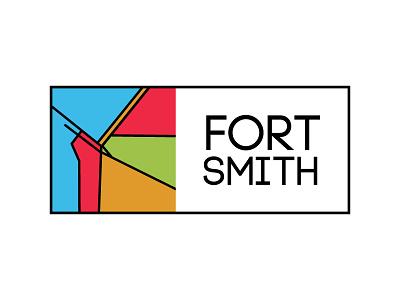 Fort Smith New Logo arkansas branding clean fort smith logo simple