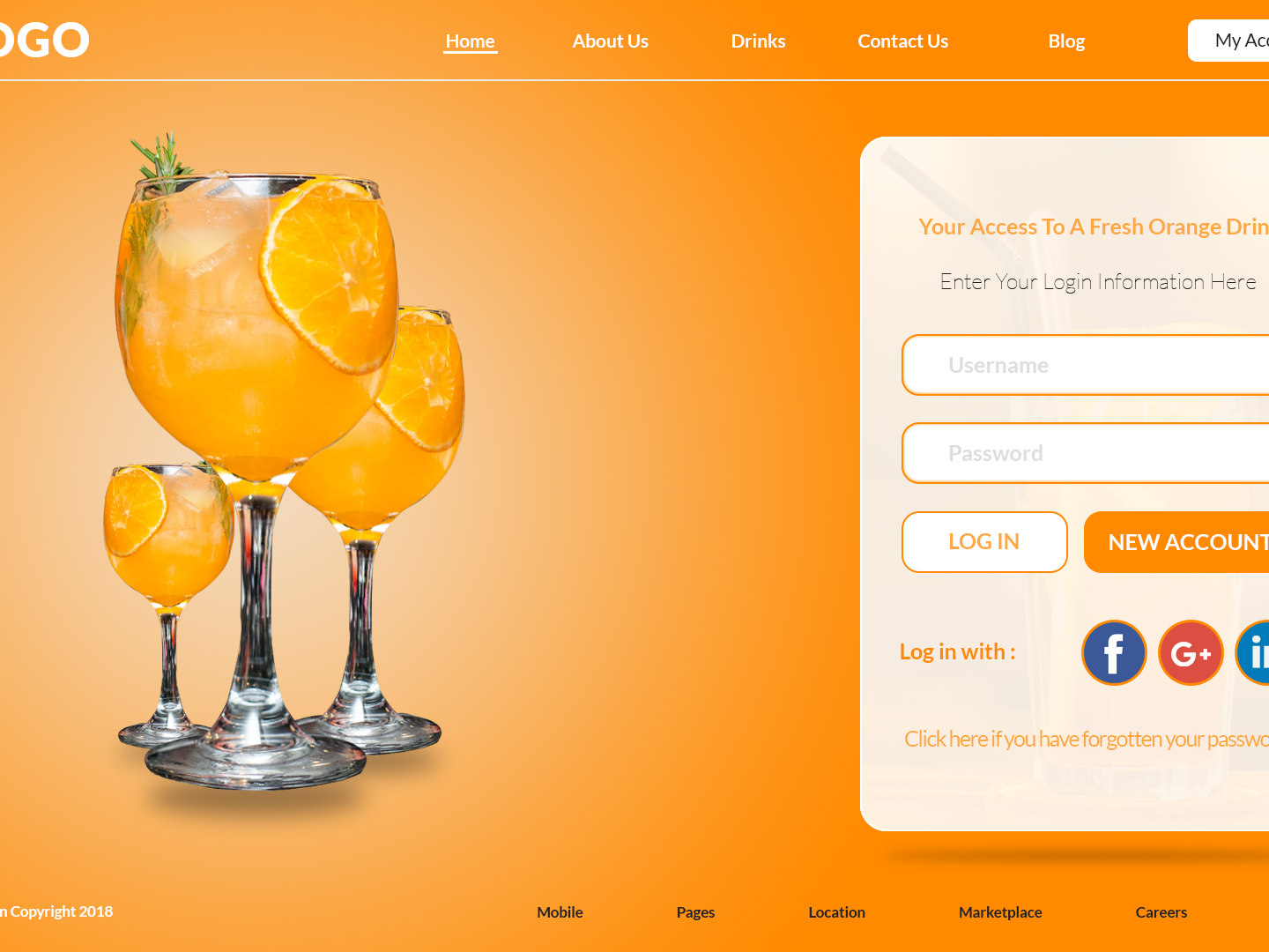 Dummy UI  Interface Login by Stephen A. on Dribbble