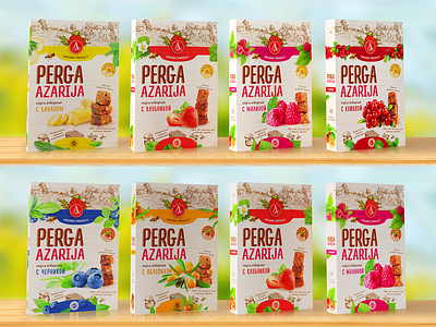 Perga Azarija wrapping design packaging wrapping